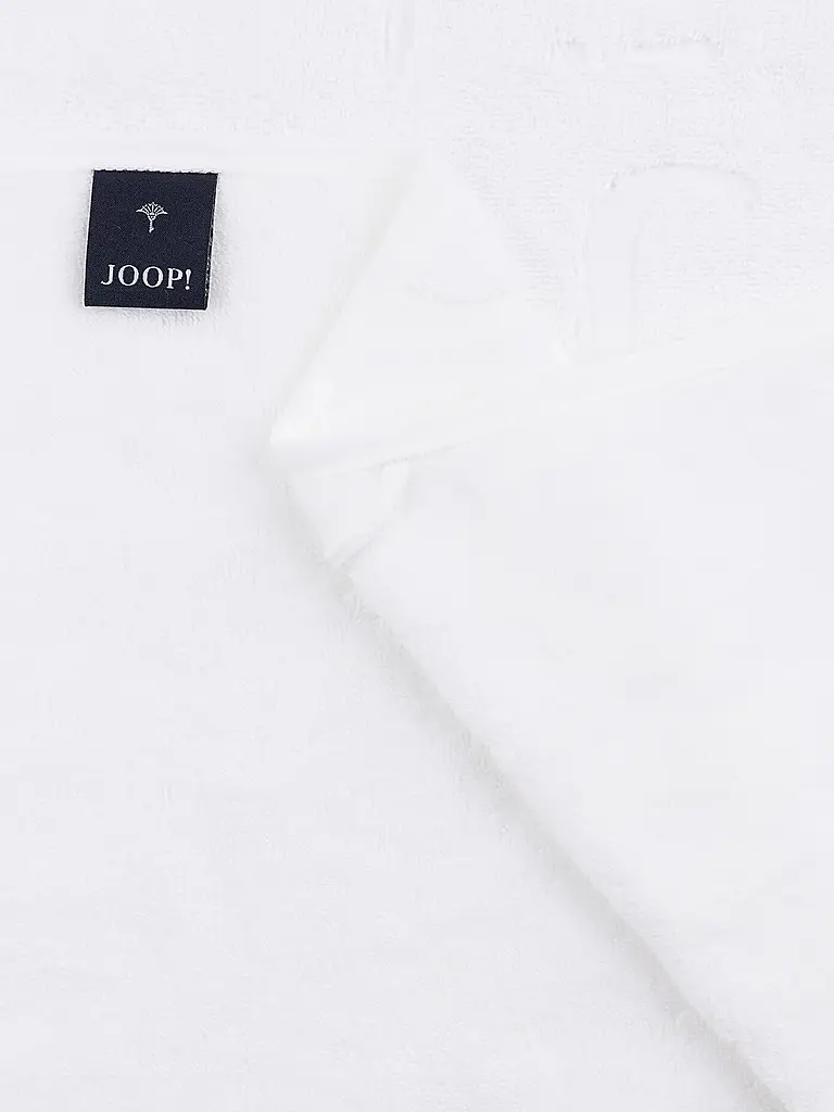 JOOP | Serviette de douche 80x150cm STUDIO REPEAT Blanc | weiss