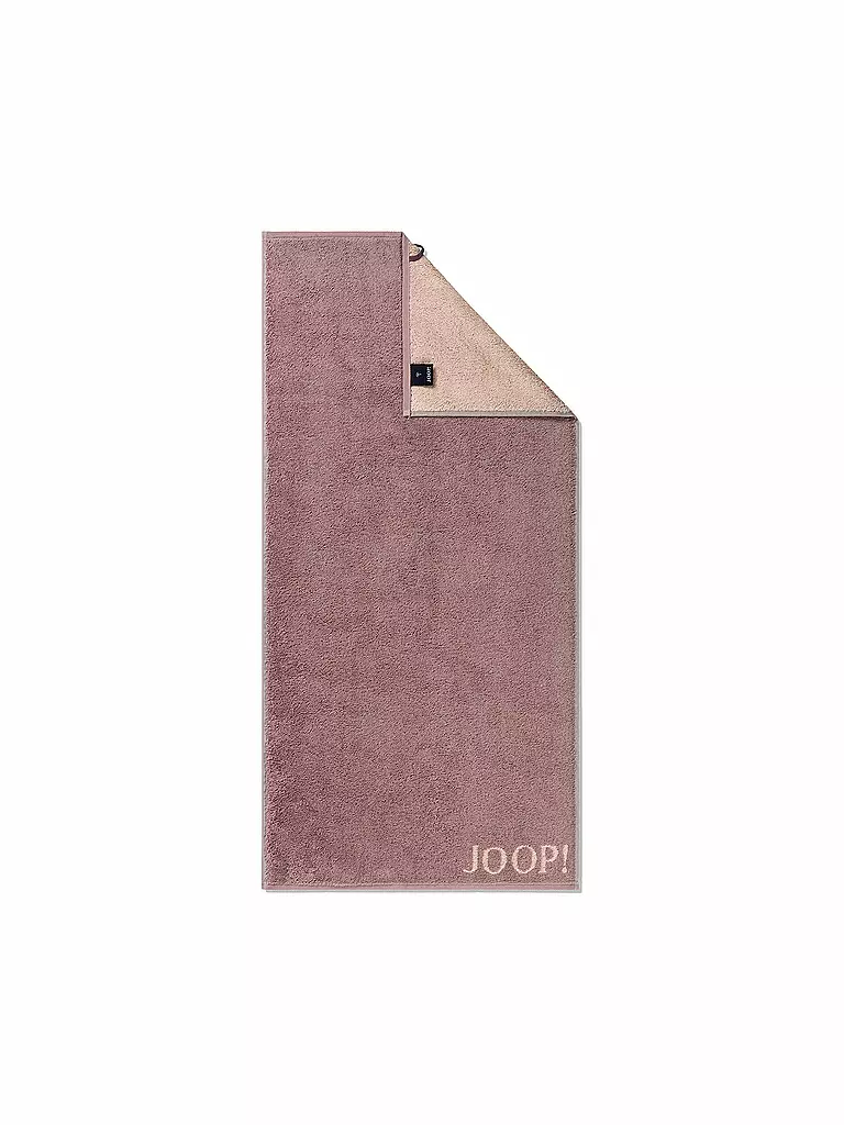 JOOP | Serviette de douche Classic Doubleface 80x150cm Rose | beere