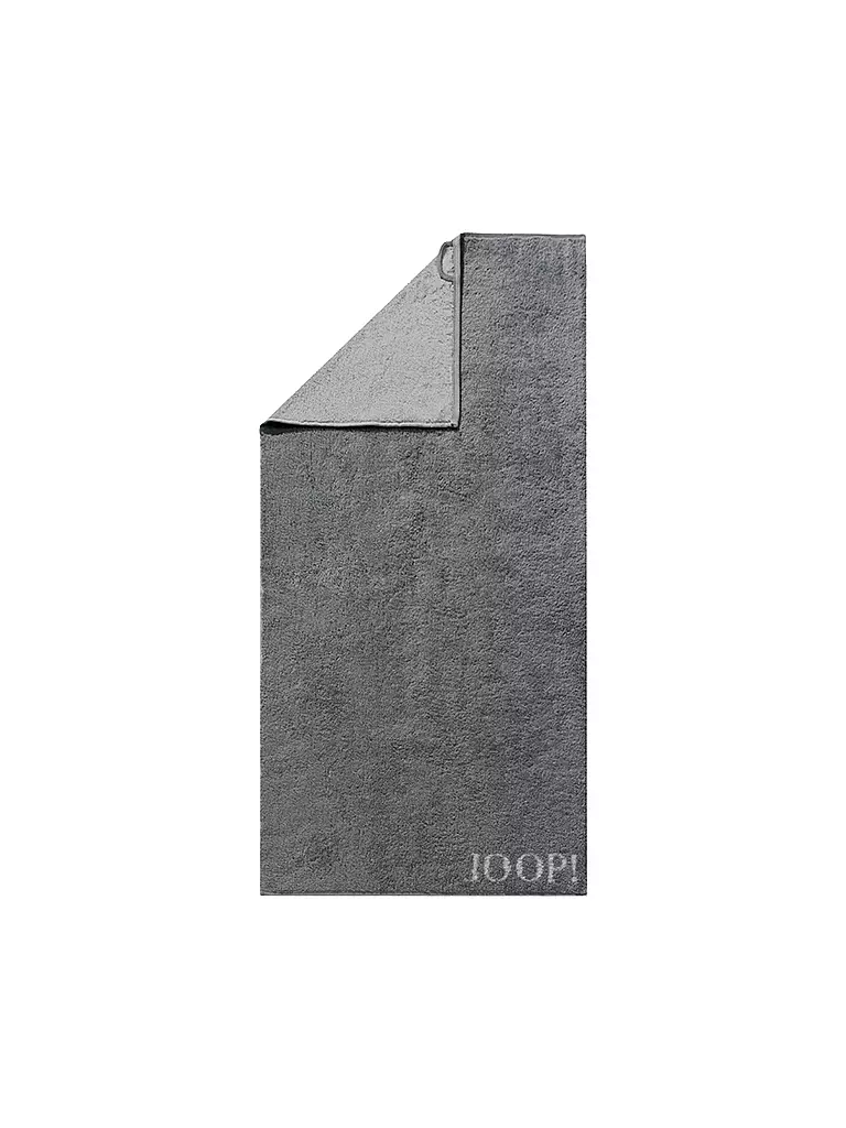 JOOP | Serviette de douche Doubleface 80x150cm (Anthracite) | grau