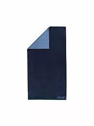 JOOP | Serviette de douche Doubleface 80x150cm Marine | Bleu foncé