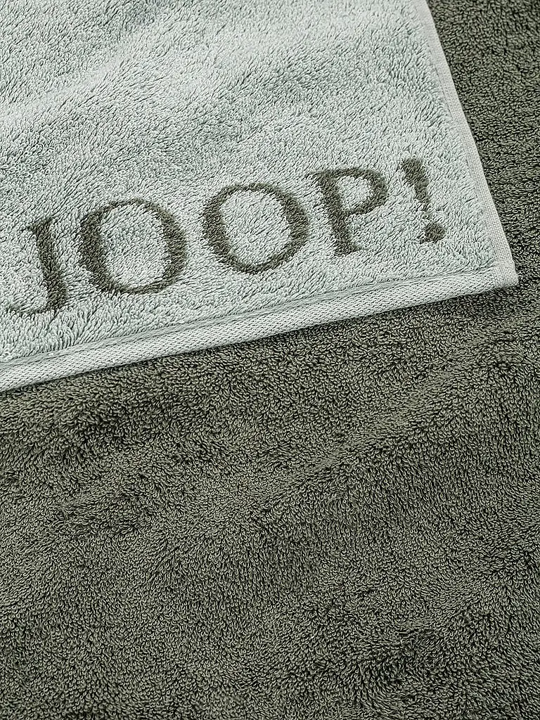 JOOP | Serviette de douche Doubleface 80x150cm Sauge | hellgrün