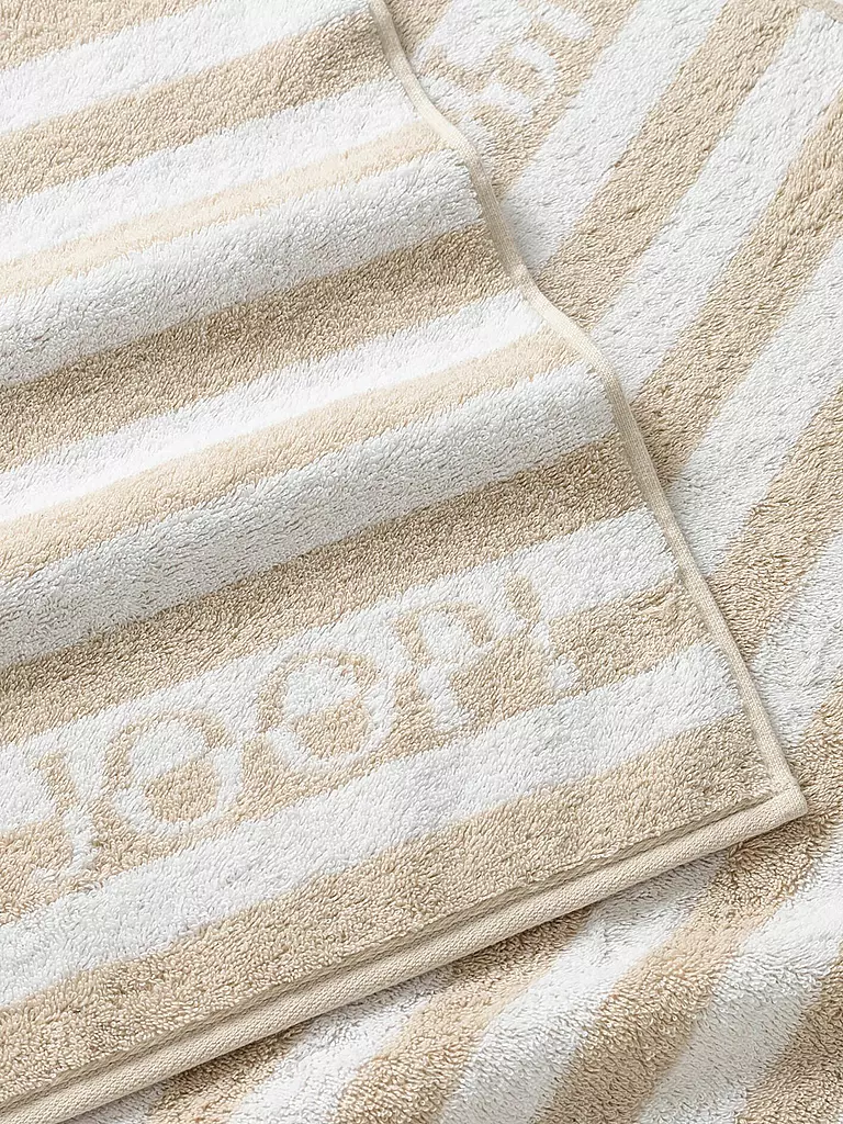 JOOP | Serviette de douche SPLIT STRIPES 80x150cm Nature | creme