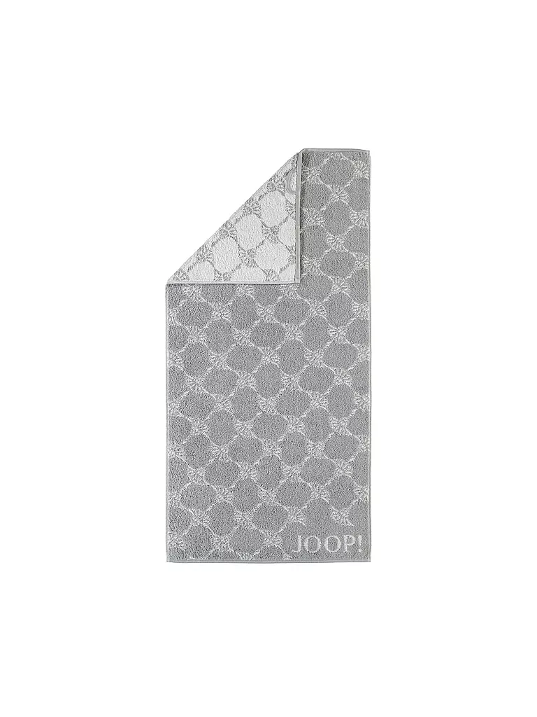 JOOP | Serviette de sauna "Cornflower" 80x200cm (argent) | grau