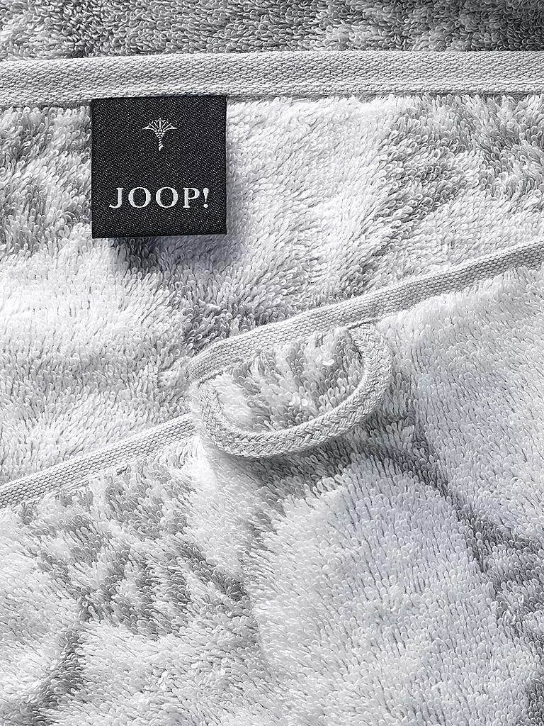 JOOP | Serviette de sauna "Cornflower" 80x200cm (argent) | 