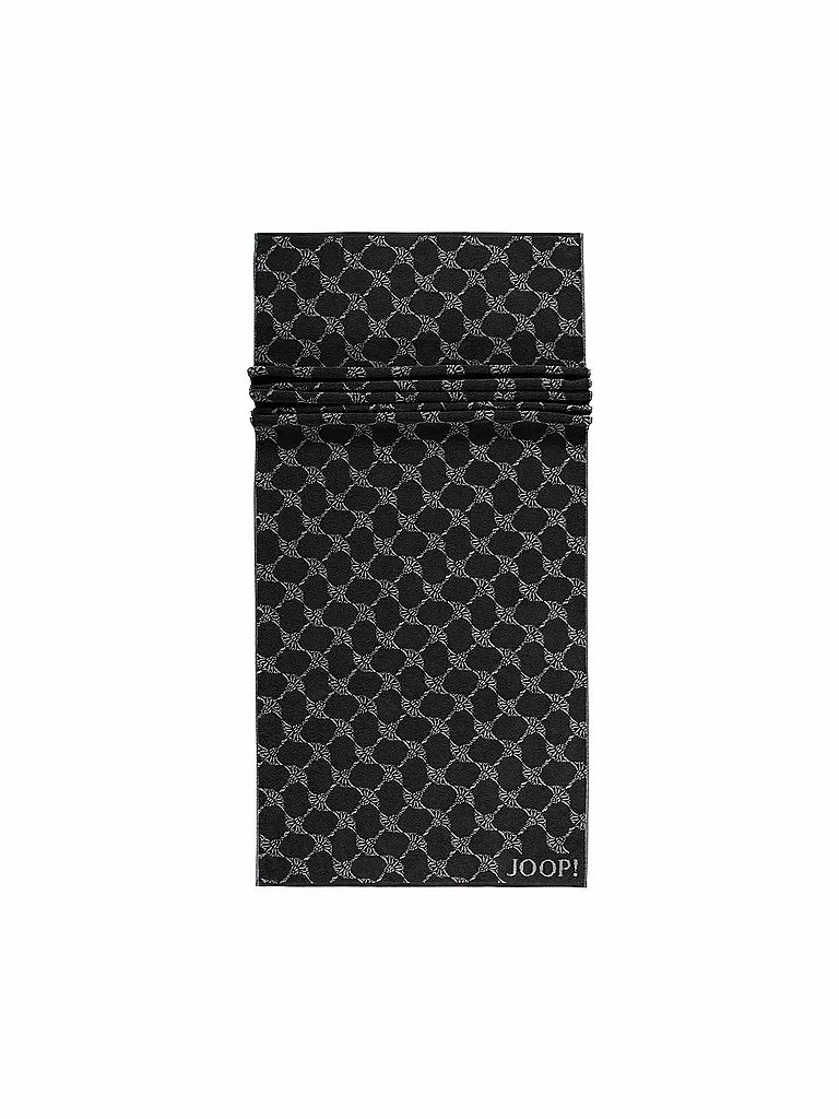 JOOP | Serviette de sauna Cornflower 80x200cm Noir | schwarz