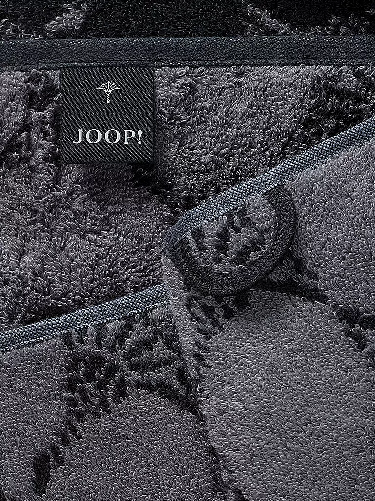 JOOP | Serviette de sauna Cornflower 80x200cm Noir | schwarz