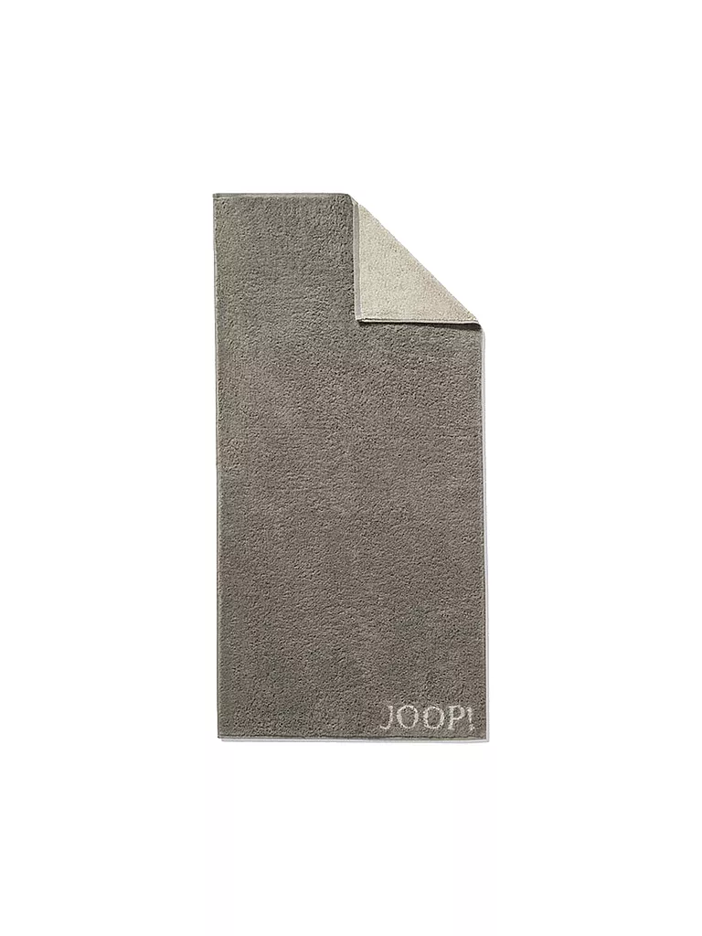 JOOP | Serviette Doubleface 50x100cm (Graphite) | grau