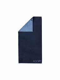 JOOP | Serviette Doubleface 50x100cm Marine | Bleu foncé