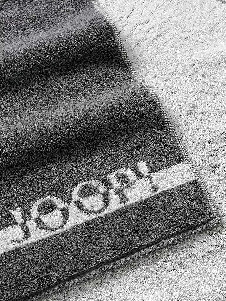 JOOP | Serviette SPLIT DOUBLEFACE 50x100cm Pierre | grau
