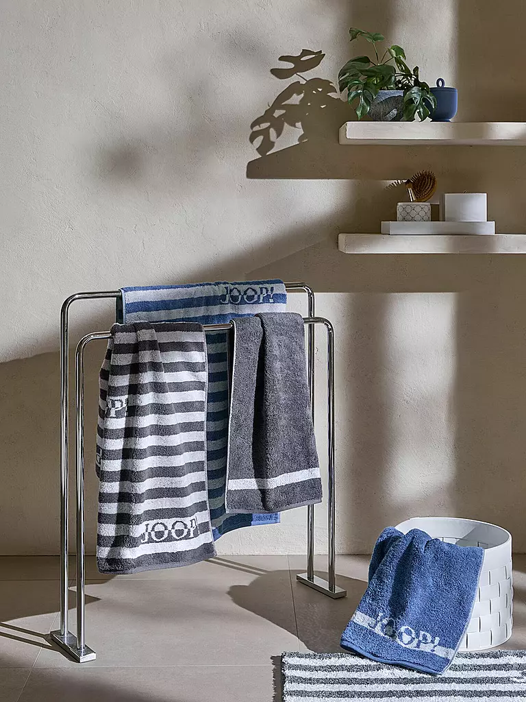 JOOP | Serviette SPLIT DOUBLEFACE 50x100cm Pierre | grau