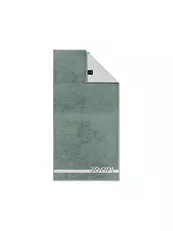 JOOP | Serviette SPLIT DOUBLEFACE 50x100cm Pierre | Vert clair