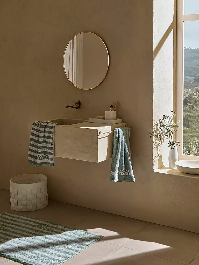 JOOP | Serviette SPLIT DOUBLEFACE 50x100cm Pinie | hellgrün