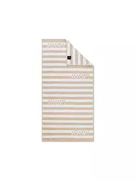 JOOP | Serviette SPLIT STRIPES 50x100cm Pinie | Crème