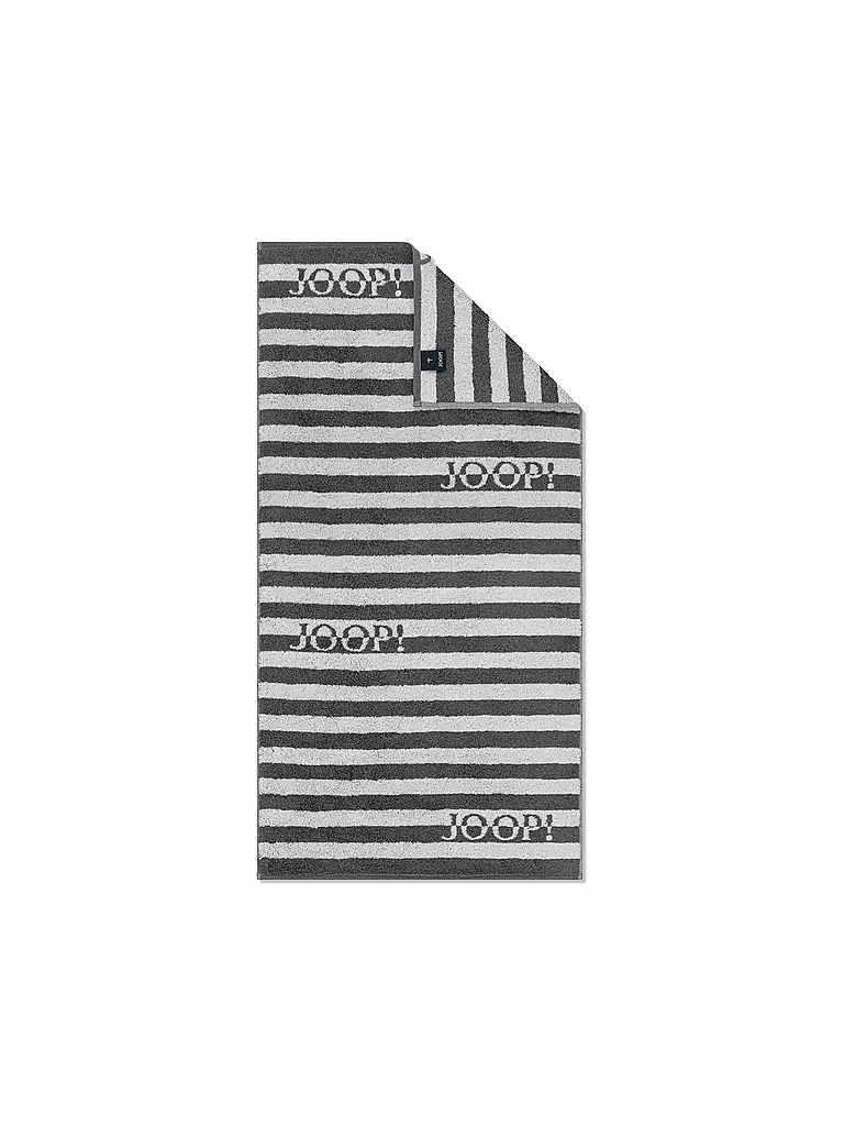 JOOP | Serviette SPLIT STRIPES 50x100cm Stein | Gris