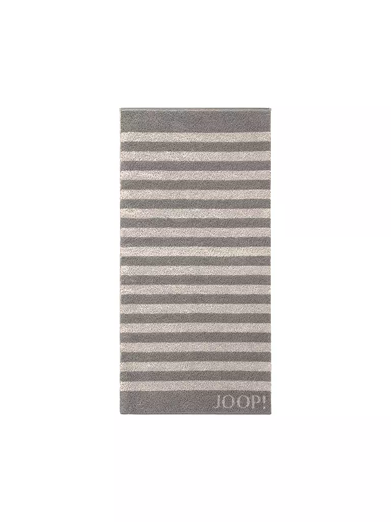 JOOP | Serviette Stripes 50x100cm (Graphite) | Gris