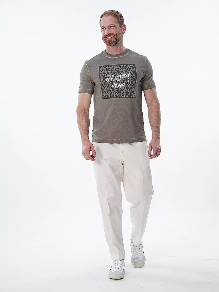 JOOP | T-Shirt Modern Fit DELIAN  | Olive