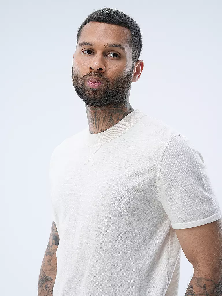 JOOP | T-Shirt Modern Fit LOOK  | Crème