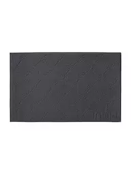 JOOP | Tapis de bain "Cornflower Uni" 50x80cm (Anthracite) | Gris