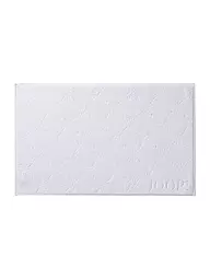 JOOP | Tapis de bain "Cornflower Uni" 50x80cm (Blanc) | Blanc