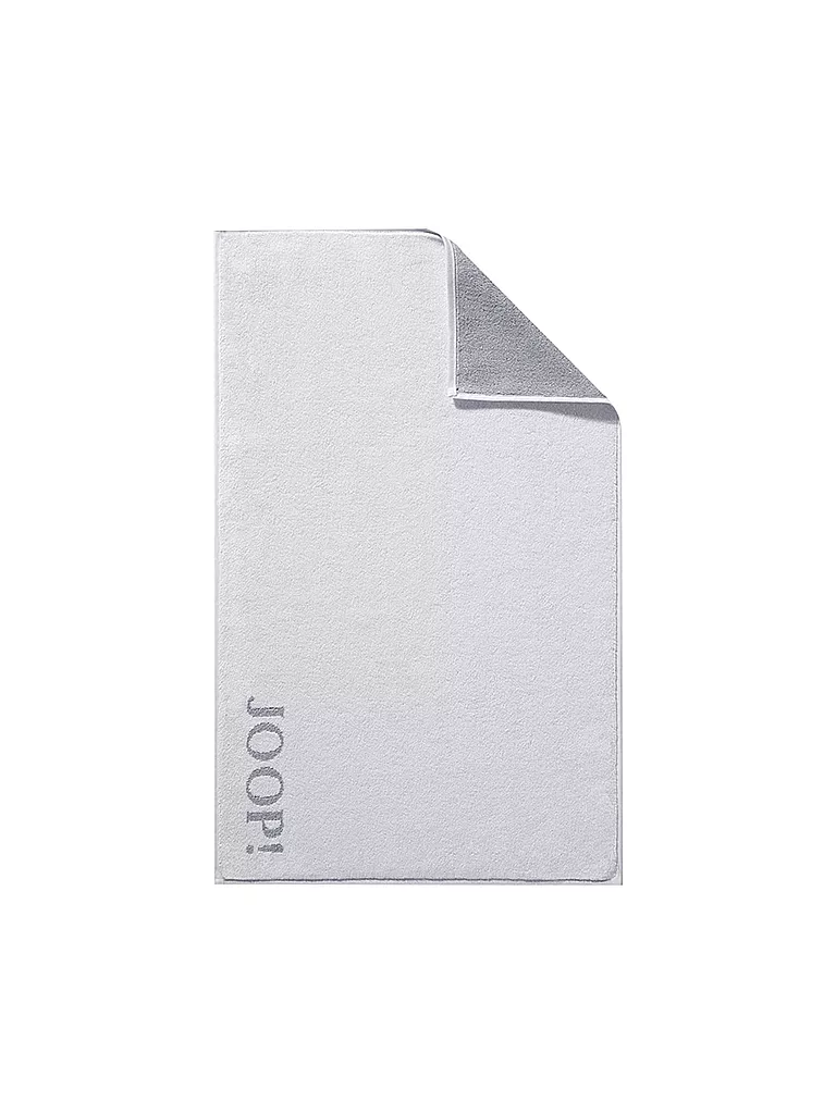 JOOP | Tapis de bain "Doubleface" 50x80cm (Argent) | Gris