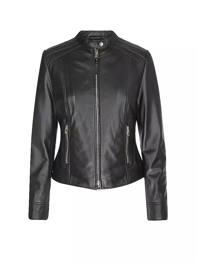JOOP | Veste en cuir | schwarz