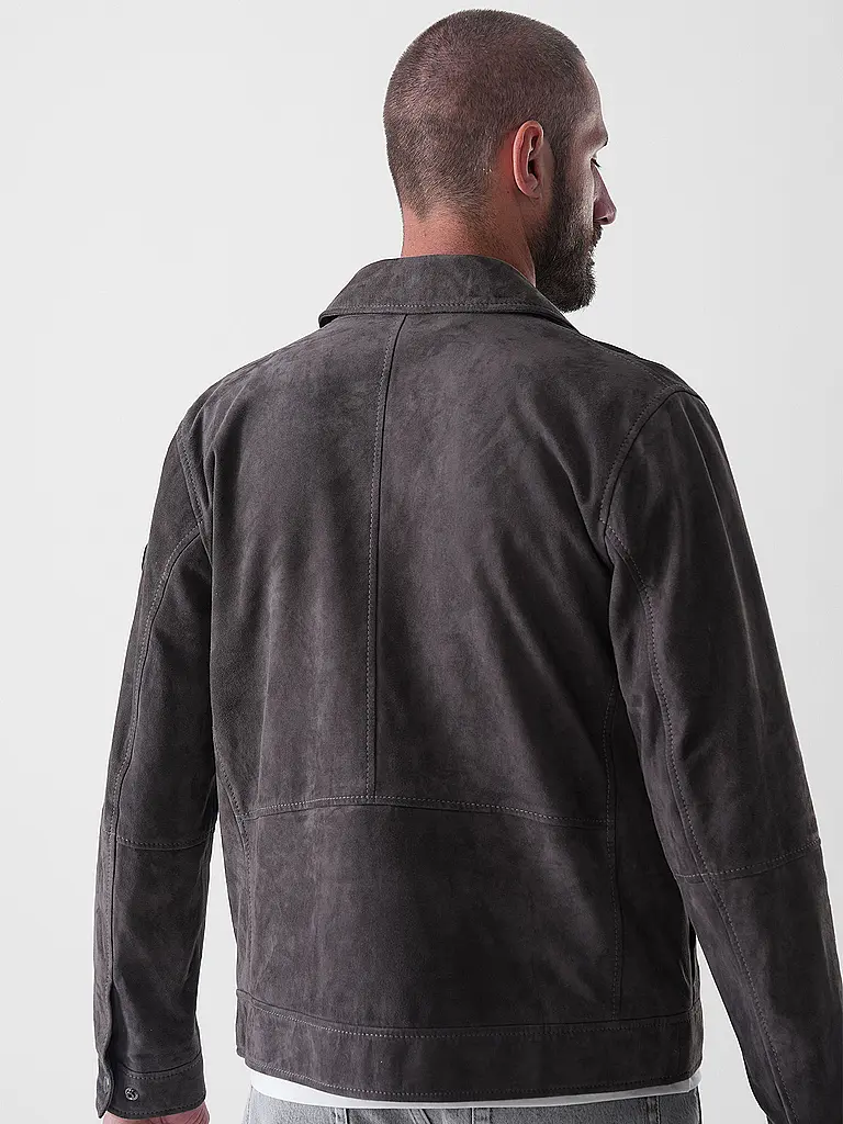 JOOP | Veste en cuir | grau