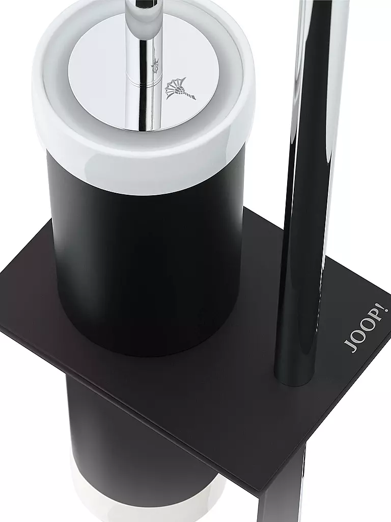 JOOP | WC Kombi autoportant avec porte-papier Chromeline Black 70cm |