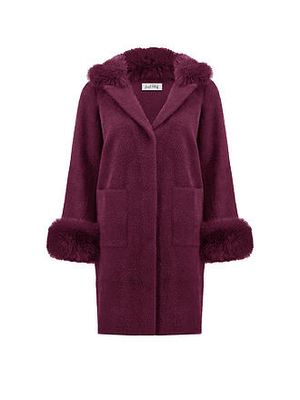 JOSEPH RIBKOFF | Manteau en fausse fourrure