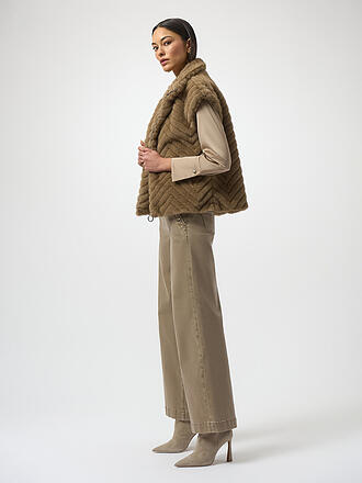JOSEPH RIBKOFF | Gilet aspect fourrure