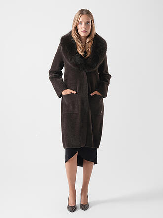 JOSEPH RIBKOFF | Manteau en fausse fourrure