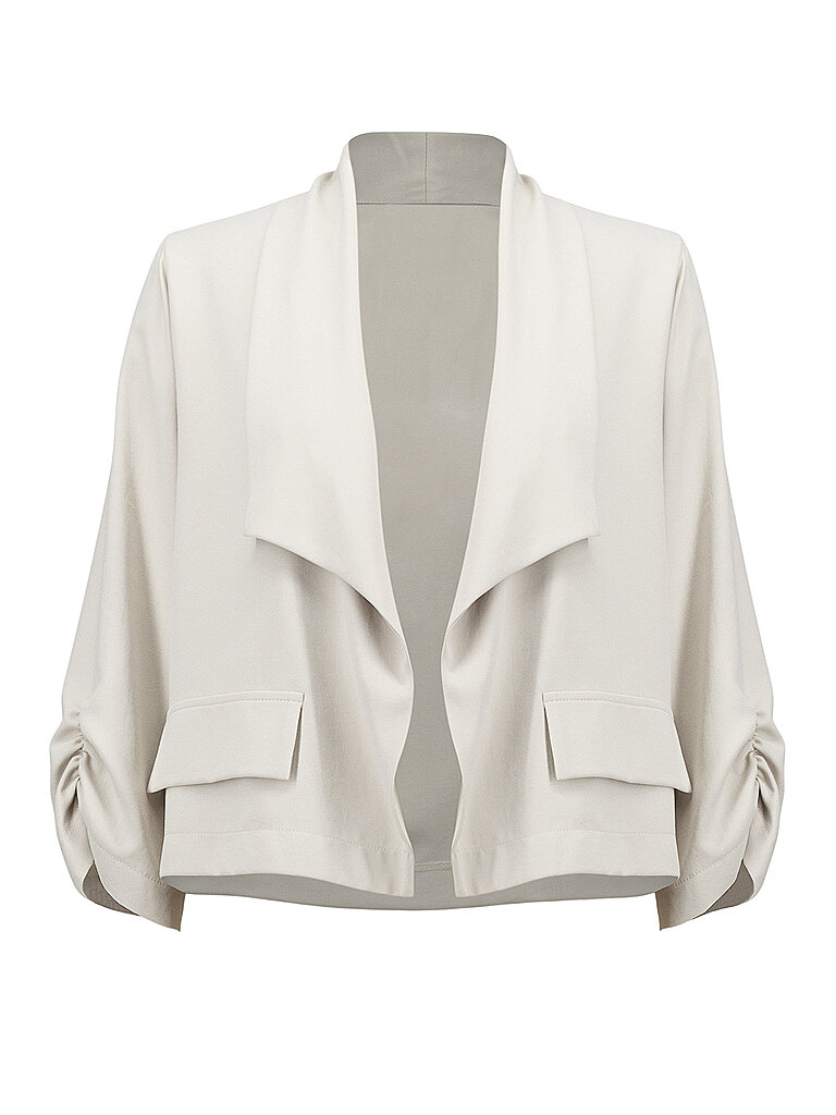 Veste courte beige 48