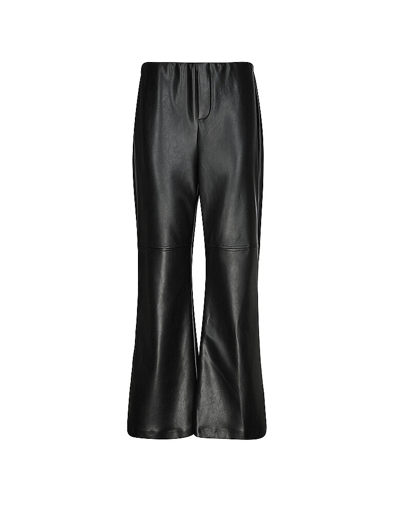 Pantalon aspect cuir noir 44