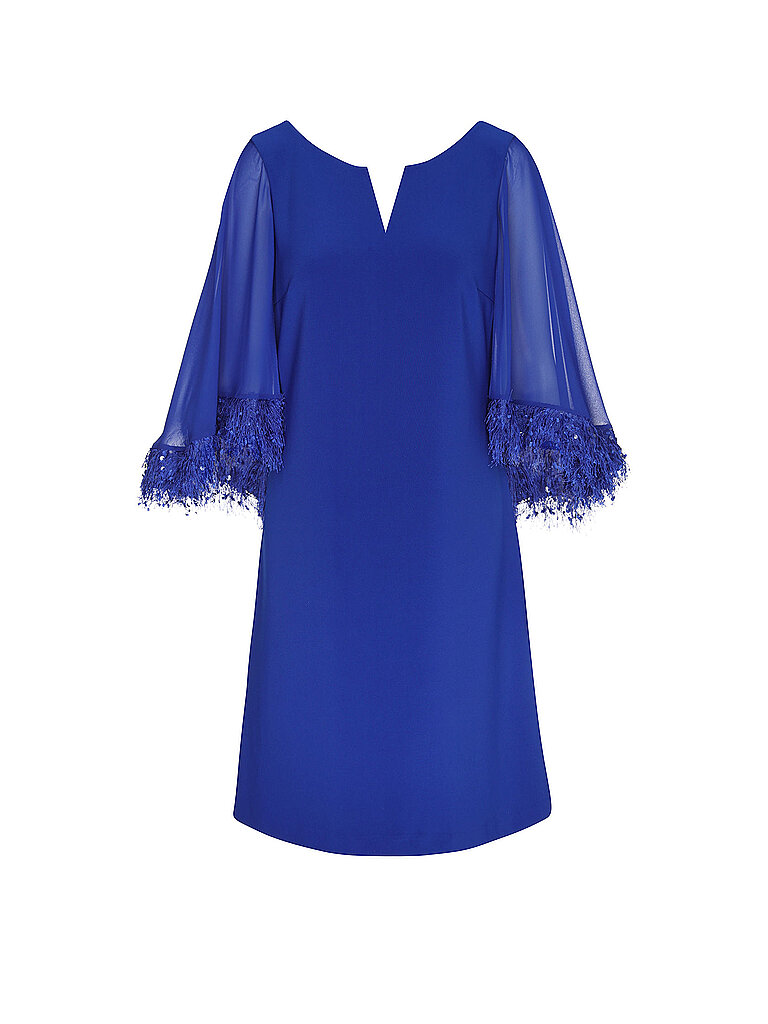 Robe cocktail bleu 42