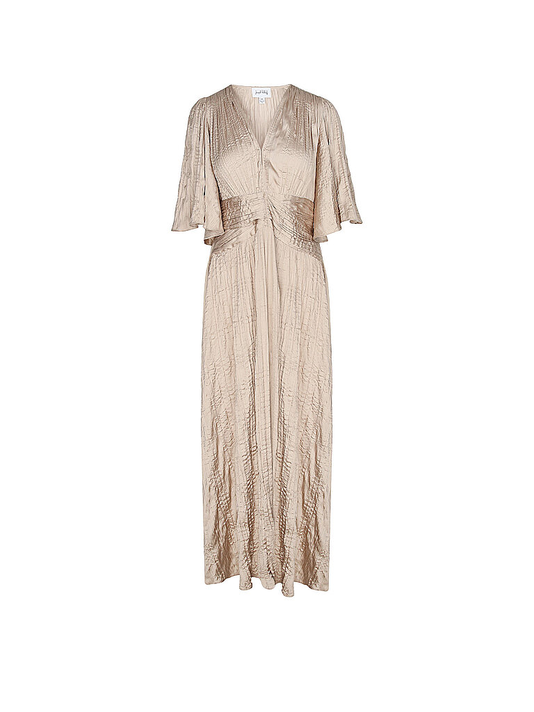 Midikleid beige XXL