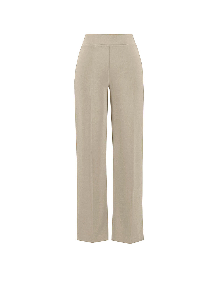 Pantalon large crème 36