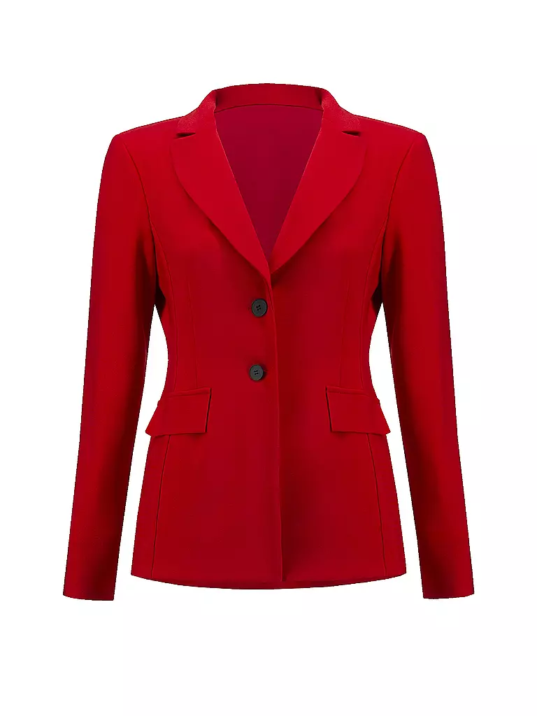 JOSEPH RIBKOFF | Blazer in Lederoptik  | Rouge