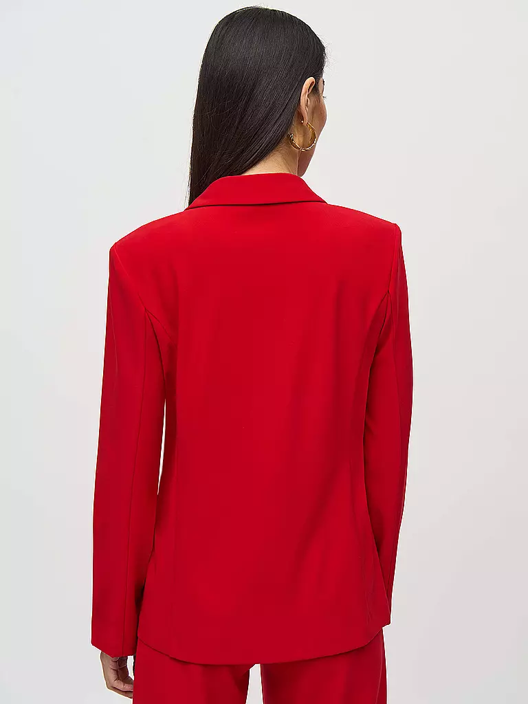 JOSEPH RIBKOFF | Blazer in Lederoptik  | Rouge