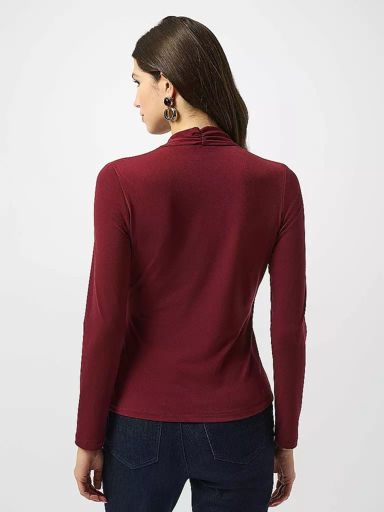 JOSEPH RIBKOFF | Langarmshirt
Marque : JOSEPH RIBKOFF
Couleur : rouge foncé
Catégories : Mode,Femme
Mots-clés : Grandes tailles

Longueur des manches : Manches longues
Encolure : Col en V
Matière : Jersey,Polyester / Polyamide,Stretch
Motif : Uni
Coupe (vêtement d'ex | 