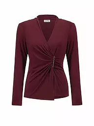 JOSEPH RIBKOFF | Langarmshirt | Rouge foncé