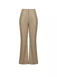 JOSEPH RIBKOFF | Pantalon aspect cuir | Camel