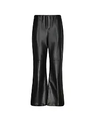 JOSEPH RIBKOFF | Pantalon aspect cuir | Noir