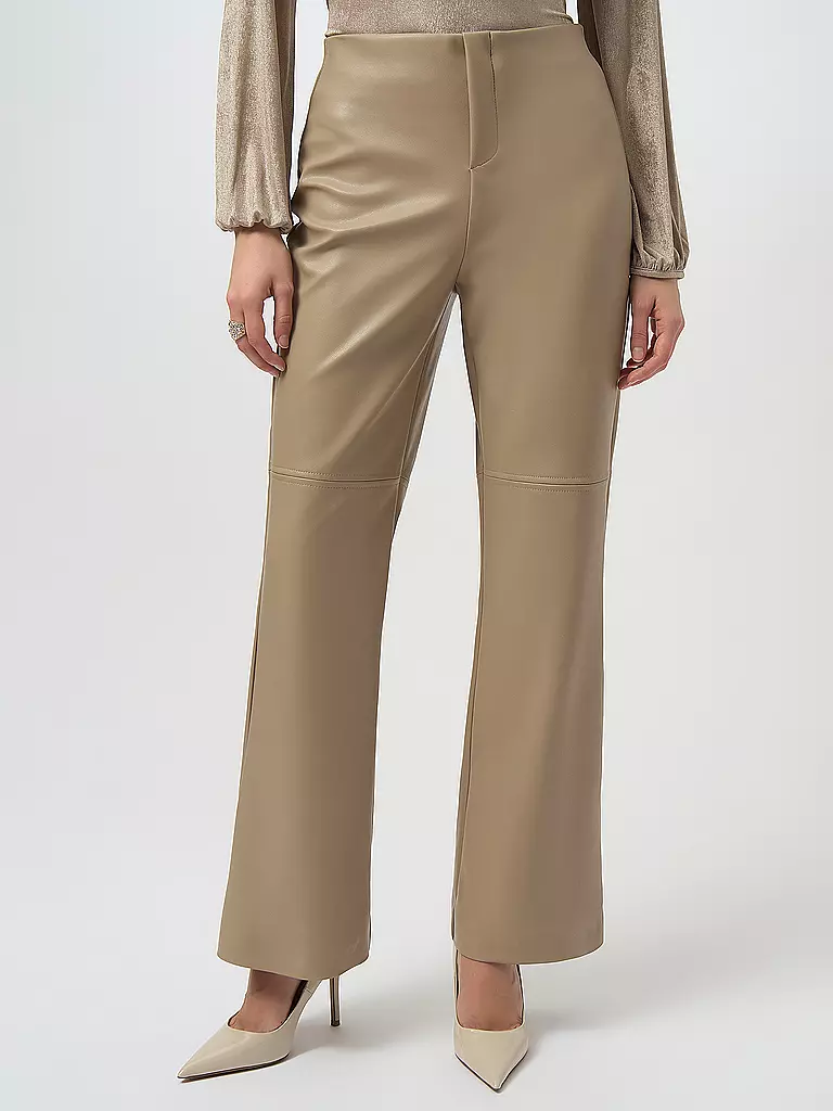 JOSEPH RIBKOFF | Pantalon aspect cuir | 