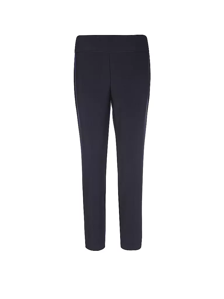 JOSEPH RIBKOFF | Pantalon en jersey 7/8 | Bleu foncé