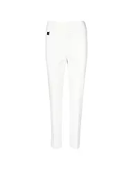 JOSEPH RIBKOFF | Pantalon taille haute coupe slim | Crème