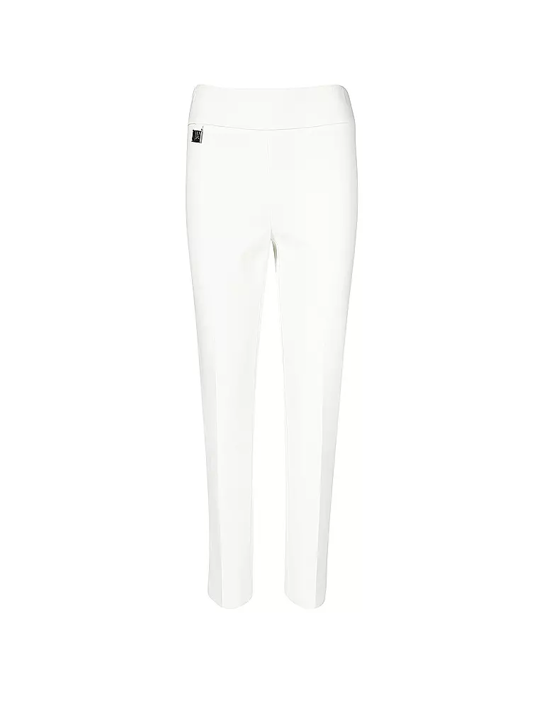 JOSEPH RIBKOFF | Pantalon taille haute coupe slim | creme