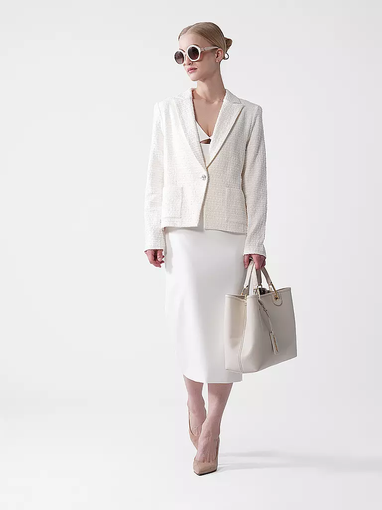 JOSEPH RIBKOFF | Petite veste CHANNEL | Crème