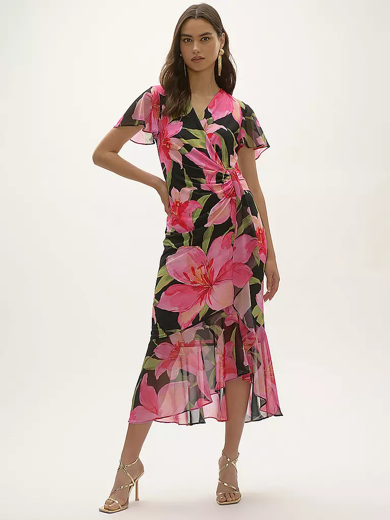 JOSEPH RIBKOFF | Robe de soirée | Rose vif