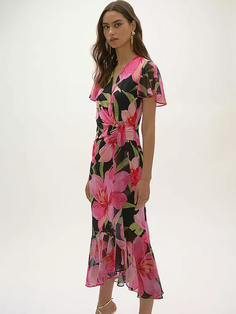 JOSEPH RIBKOFF | Robe de soirée | Rose vif