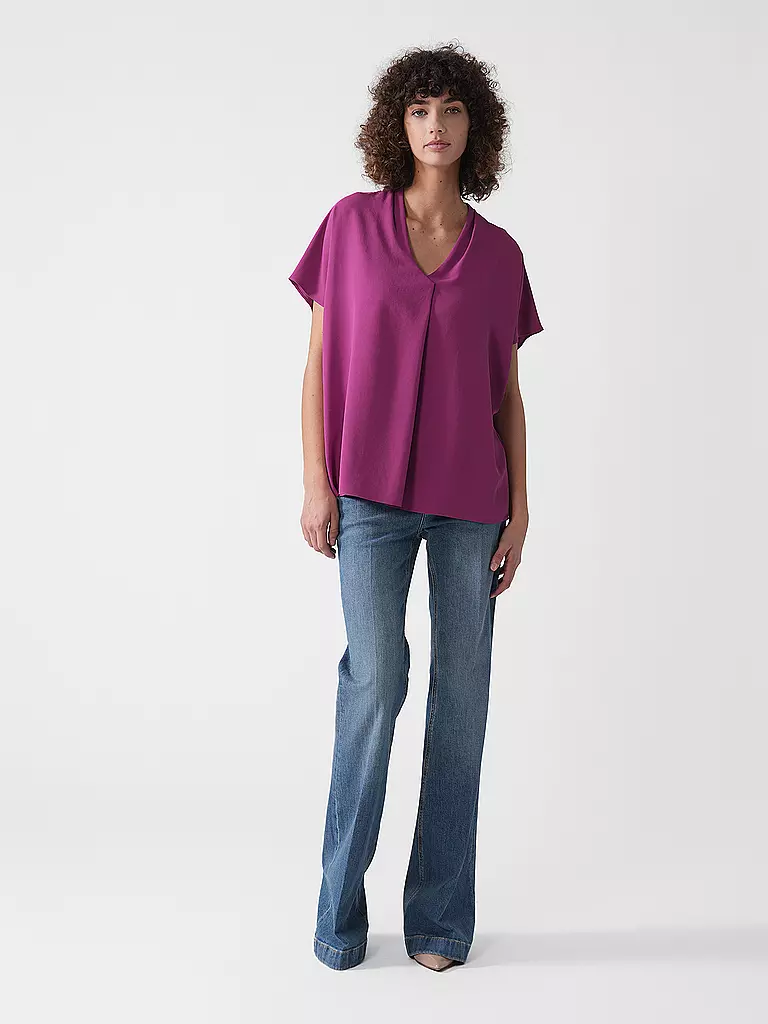 JOSEPH RIBKOFF | T-shirt blouse | Rose vif
