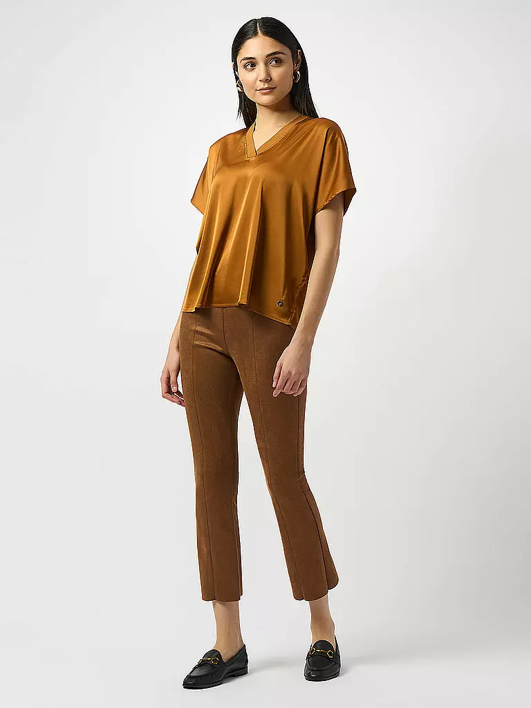 JOSEPH RIBKOFF | T-shirt blouse | Moutarde